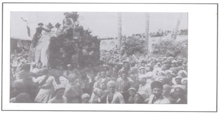 نخل گرداني؛آييني اصيل ،نمادي پرمحتوا،مراسمي با شکوه واثربخش